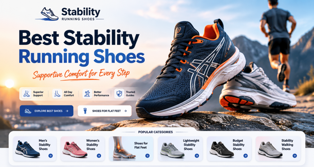stability running shoes