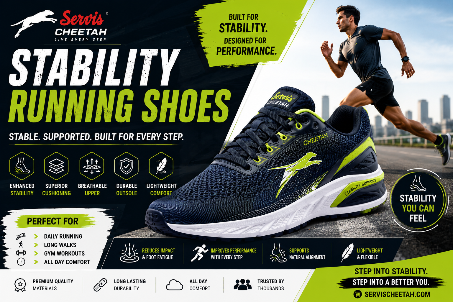 Stability Running Shoes