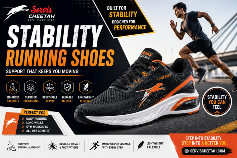 Servis Cheetah Stability Running Shoes